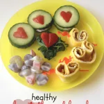 Heart-themed Lunch for Preschoolers