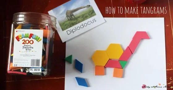 How to make tangrams and why tangrams are important to a well-rounded math education