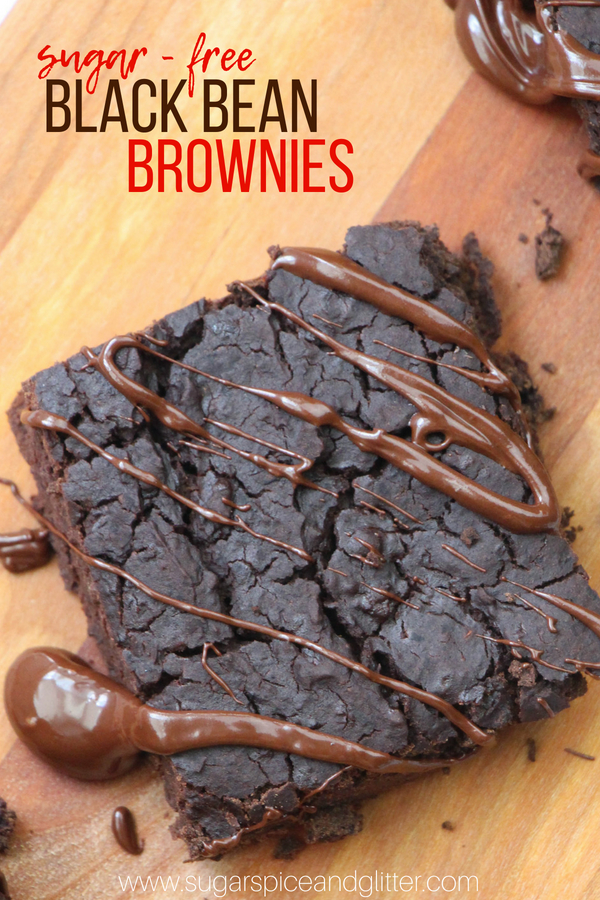 Sugar-Free Black Bean Brownie Recipe (with Video)