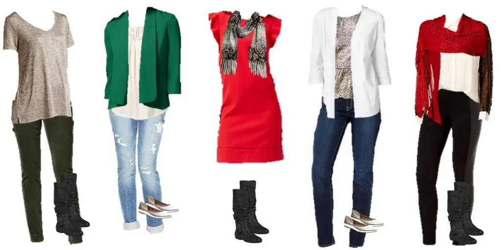 Using the same clothes, you can make several types of outfits. That will save shopping time and your wallet!