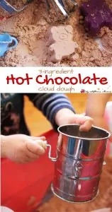 Hot Chocolate Cloud Dough