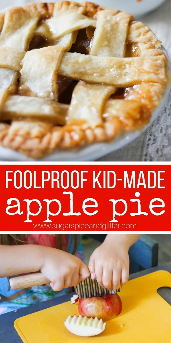 Simply the best apple pie recipe you will ever make, this foolproof apple pie is easy enough for the kids to help make