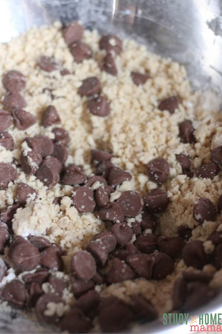 Easy to make recipe the kids will love to make! No Bake Cookie Dough Bites are a great last minute dessert. 