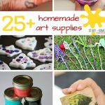 25+ Homemade Art Supplies