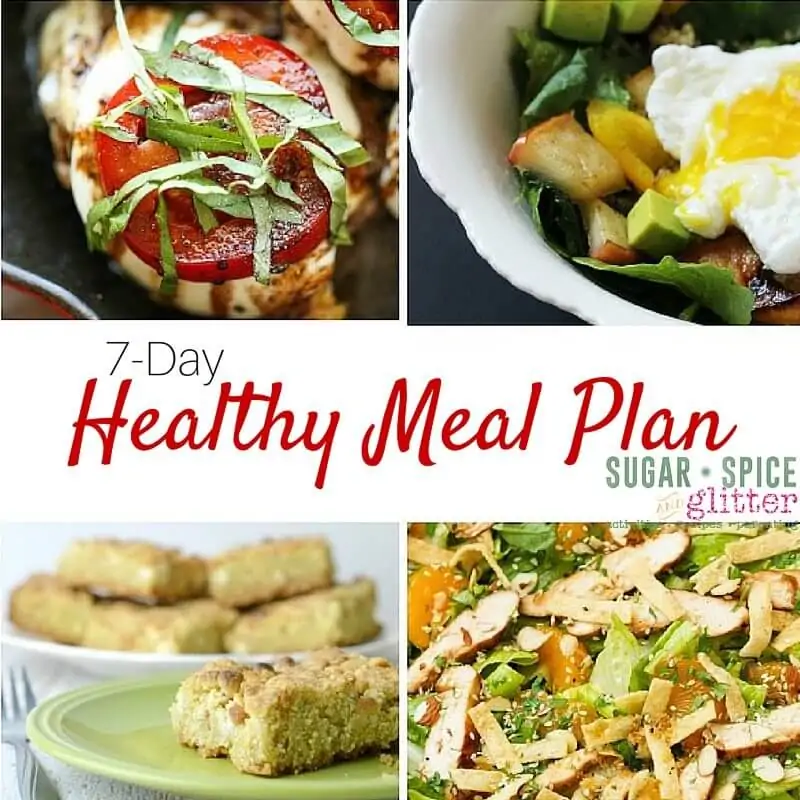 7-Day Healthy Meal Plan square