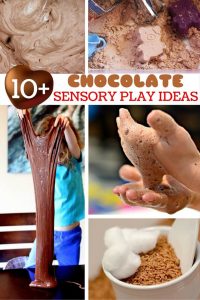 Chocolate Sensory Play Ideas