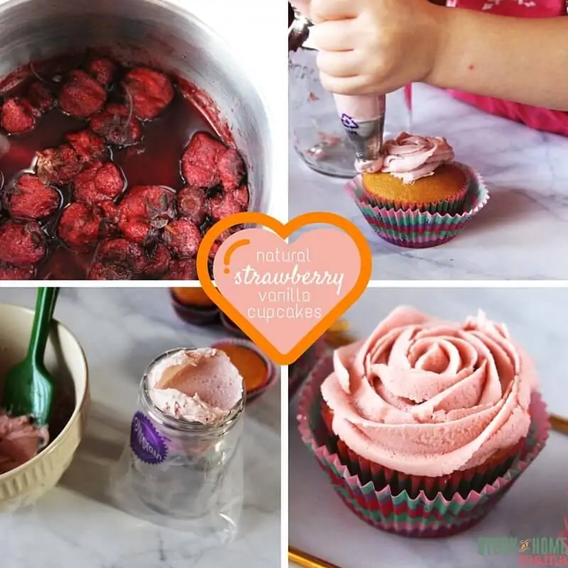 natural strawberry cupcakes (4)