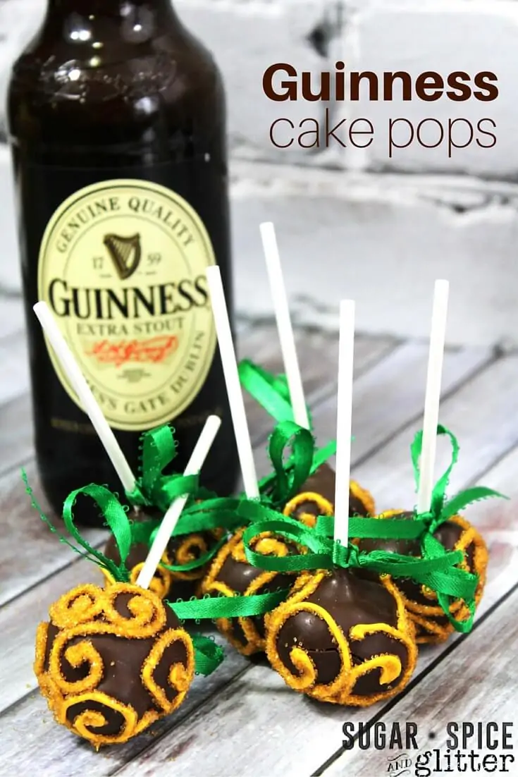 Guinness Chocolate Cake Pops