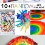 10+ Rainbow Art Activities for Kids