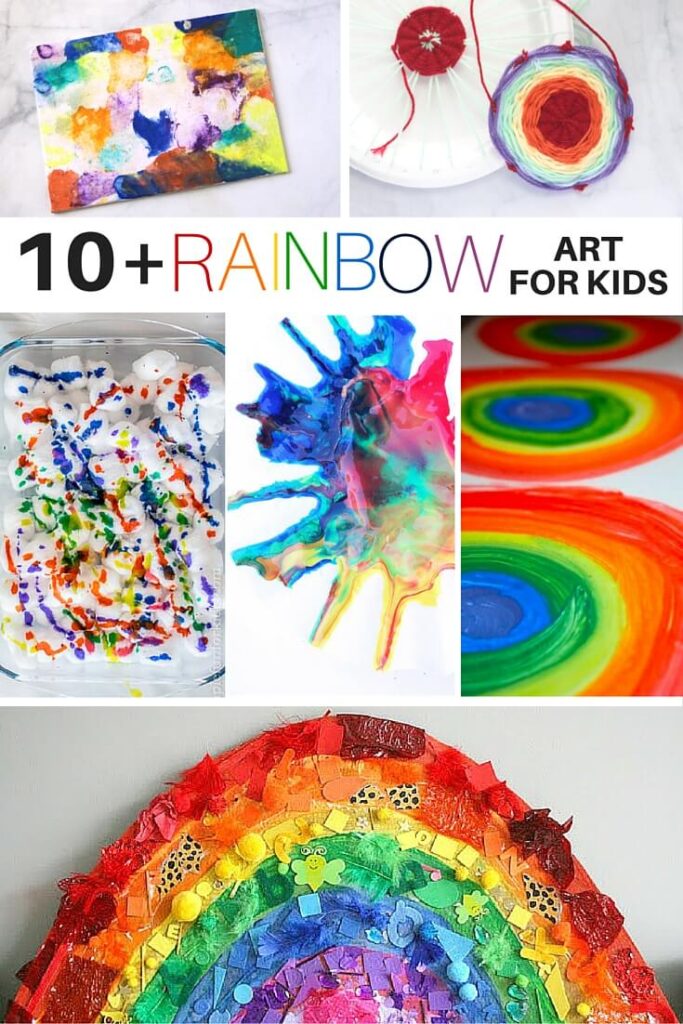 10+ Rainbow Art Activities for Kids ⋆ Sugar, Spice and Glitter