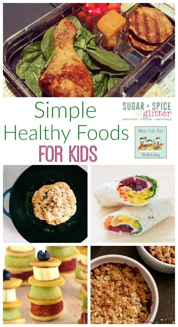 Do you have a picky eater? Here are some great simple healthy food ideas for kids that are sure to please. Simple ingredients and easy to make for happy, busy moms.