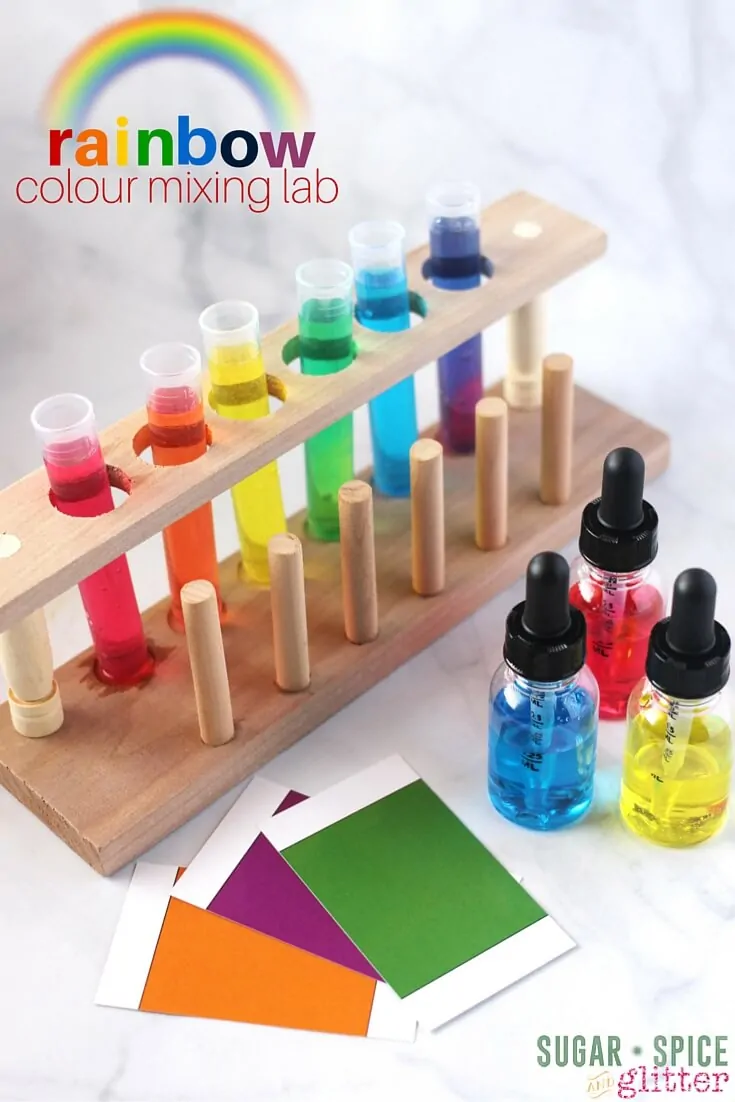 Rainbow Colour Mixing Lab