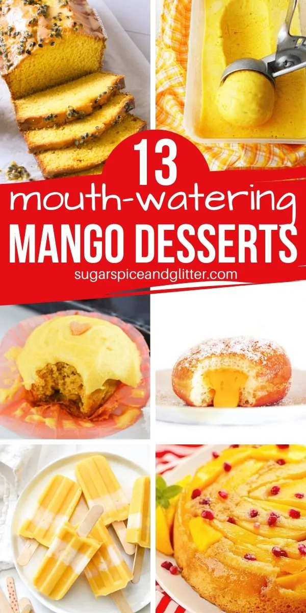 13 Mouth-Watering Mango Desserts, from healthy mango dessert recipes to the more indulgent kind, we have everything to satisfy your mango cravings