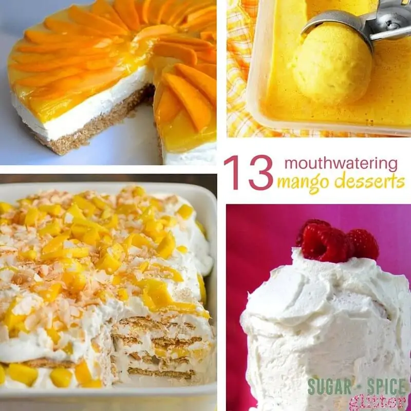 mango dessert recipes - everything from no bake mango desserts to indulgent and show-stopping mango recipes