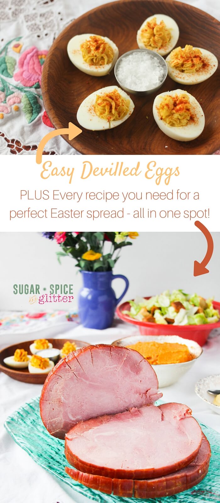 Easy Devilled Eggs, Honey-Caramel Ham, No-Mayo Caesar Salad, and more! Every Easter recipe you're going to need for the perfect Easter supper menu