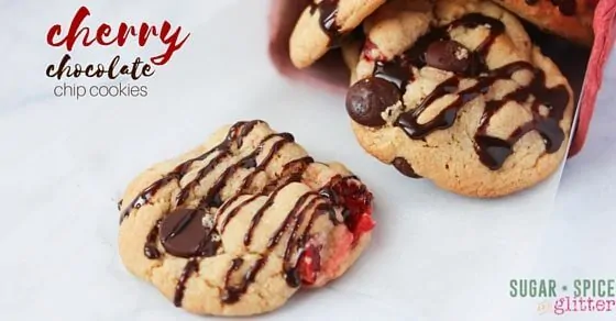 Divine Cherry Chocolate Chip Cookie Recipe for when you want something just a little bit more special