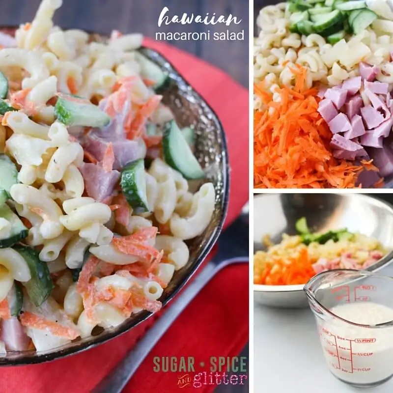 How to make hawaiian macaroni salad - an easy summer salad recipe