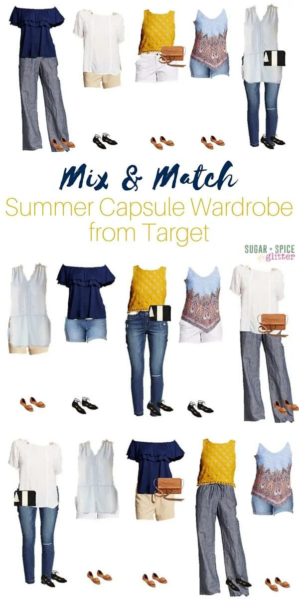 Mix & Match Summer Capsule Wardrobe