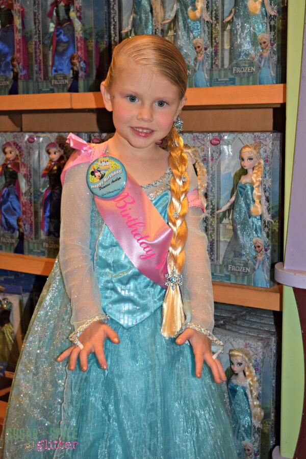 Overwhelmed and sensory overloaded after an unexpected experience at the Bibbidi Bobbidi Boutique at Walt Disney World. 