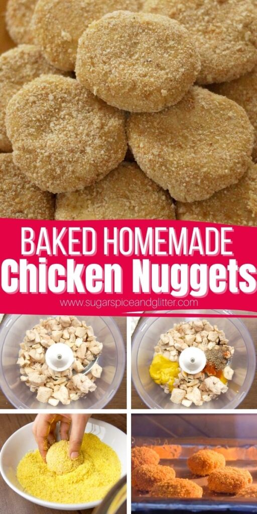 How to make healthy, homemade chicken nuggets that both kids and grown-ups will love. Paprika & dijon mustard are used to give the chicken nuggets a delicious, unexpected flavor