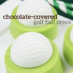 Chocolate-dipped OREO Golf Balls