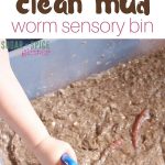 Muddy Worm Sensory Bin (with Video)