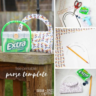 Purse Gift Card Template ⋆ Sugar, Spice and Glitter