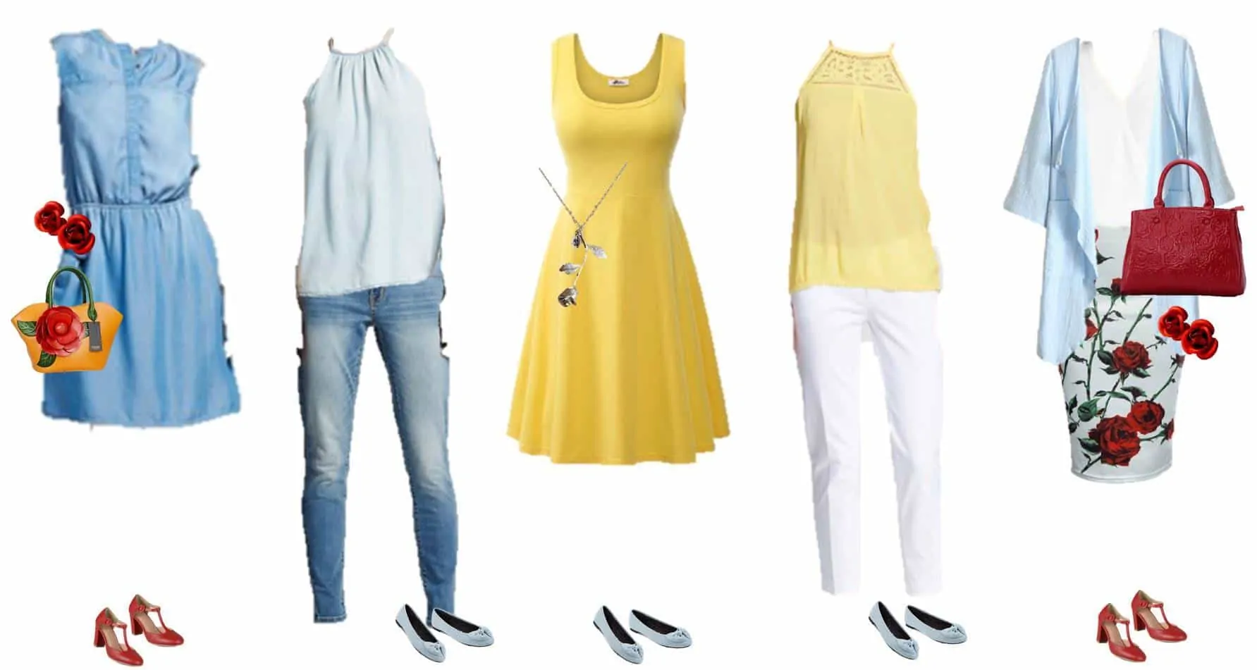 7.26 Mix & Match Fashion - Inspired by Belle 1-5