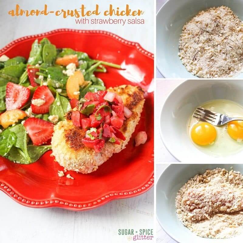 almond-crusted chicken