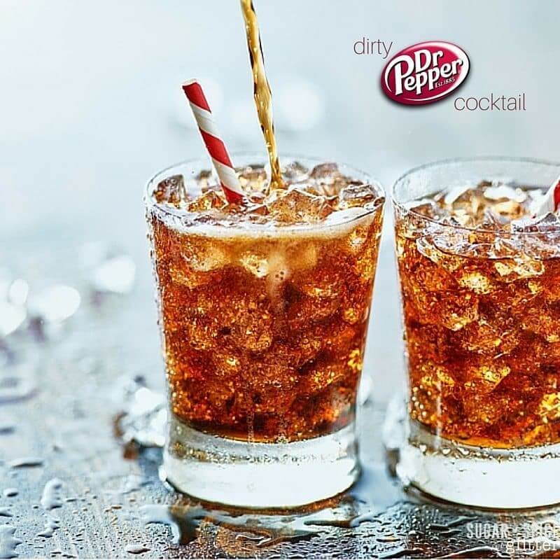 Dirty Dr Pepper Cocktail (with Video) ⋆ Sugar, Spice and Glitter