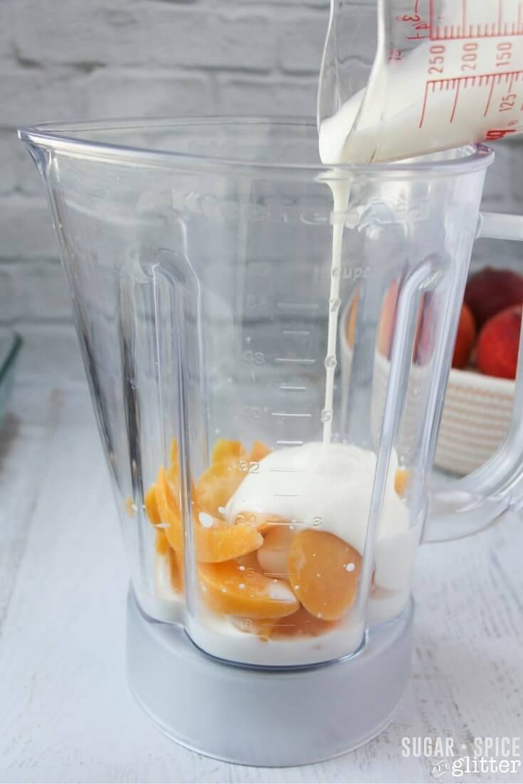peach pie smoothie bowl recipe (1)
