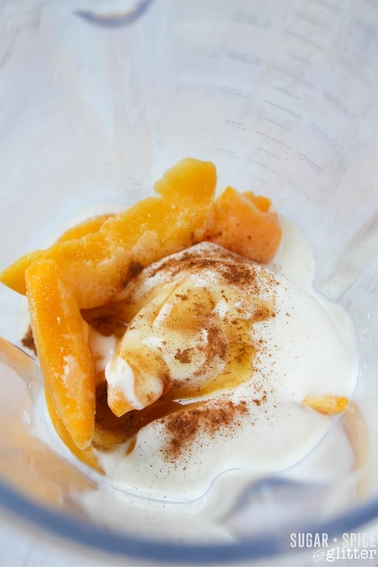 peach pie smoothie bowl recipe (2)