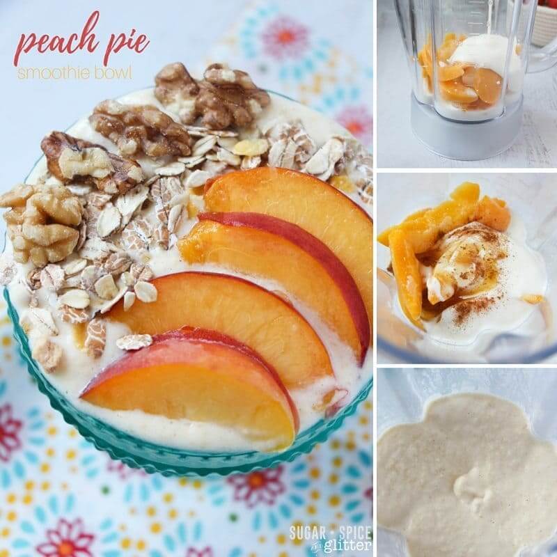 Peach Pie Smoothie Bowl