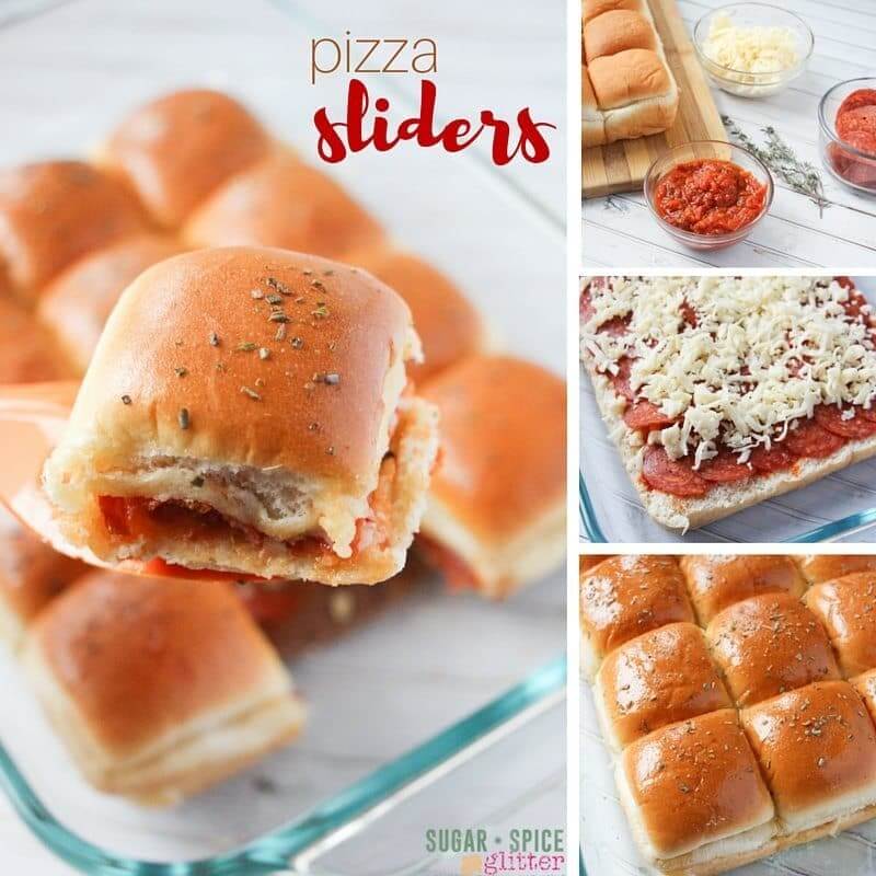 Yum! These pizza sliders are a delicious option for an easy weeknight supper that everyone can agree to. It also makes a great meal for parties or potlucks - just don't plan on having any leftovers.