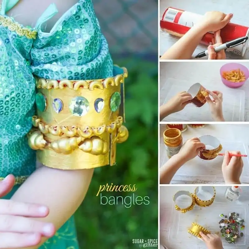 princess bracelet craft for kids (1)