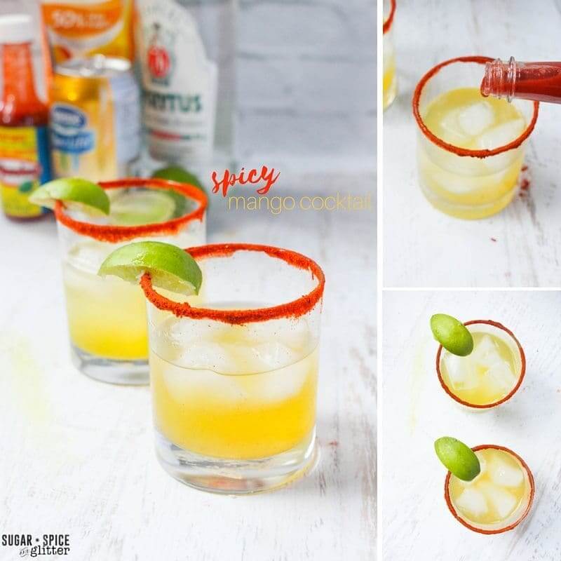 spicy mango cocktail