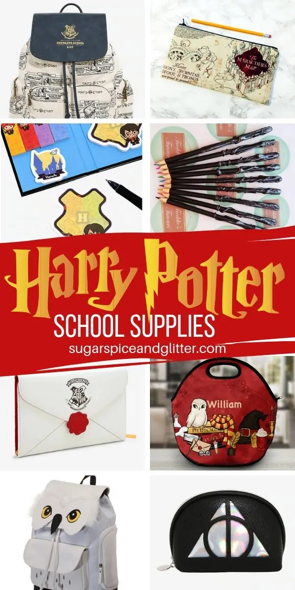 Whether you're a muggle, witch or wizard, you're going to LOVE these Harry Potter School Supplies, from DIY Harry Potter crafts to awesome one-of-a-kind handmade finds