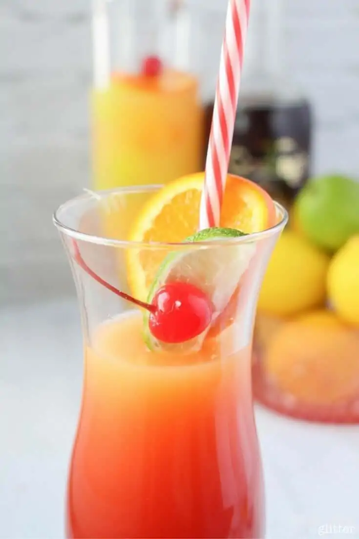 Jamaican Rum Punch (with Video)