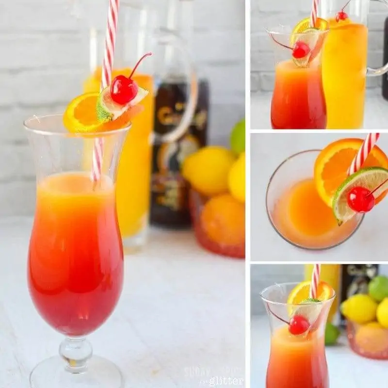 How to make a fruity rum punch recipe with a sweet citrus flavor