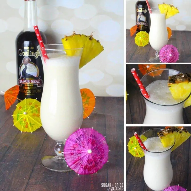 This fresh pina colada recipe is the perfect summer cocktail for your summer party menu