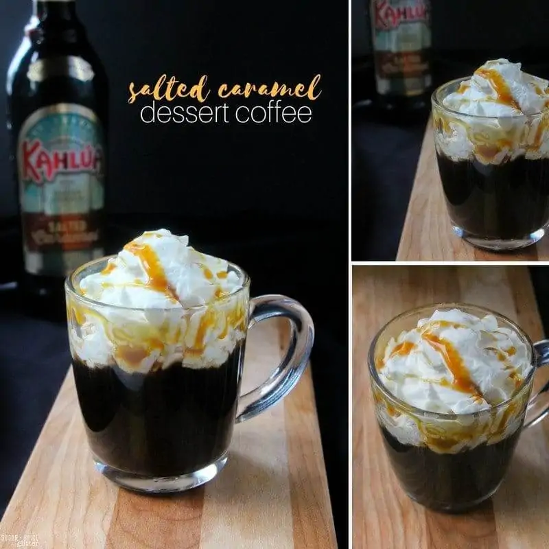 How to make a simple and delicious salted caramel dessert coffee perfect for cold winter nights