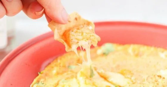 Make this cheesy chicken enchilada dip for your next party