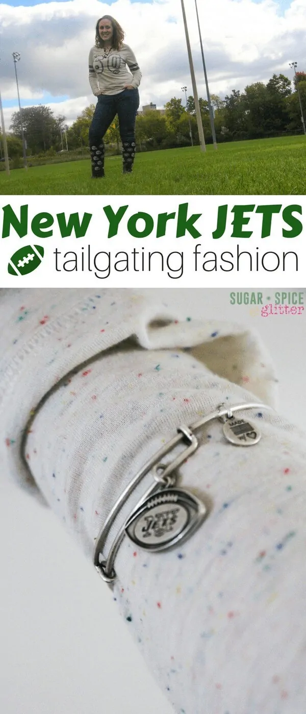 Cute tailgating fashions for women - for those of us who feel unnatural in jersey's but still want to show our team loyalty, here are some feminine and fun fashion choices to support your team in style!