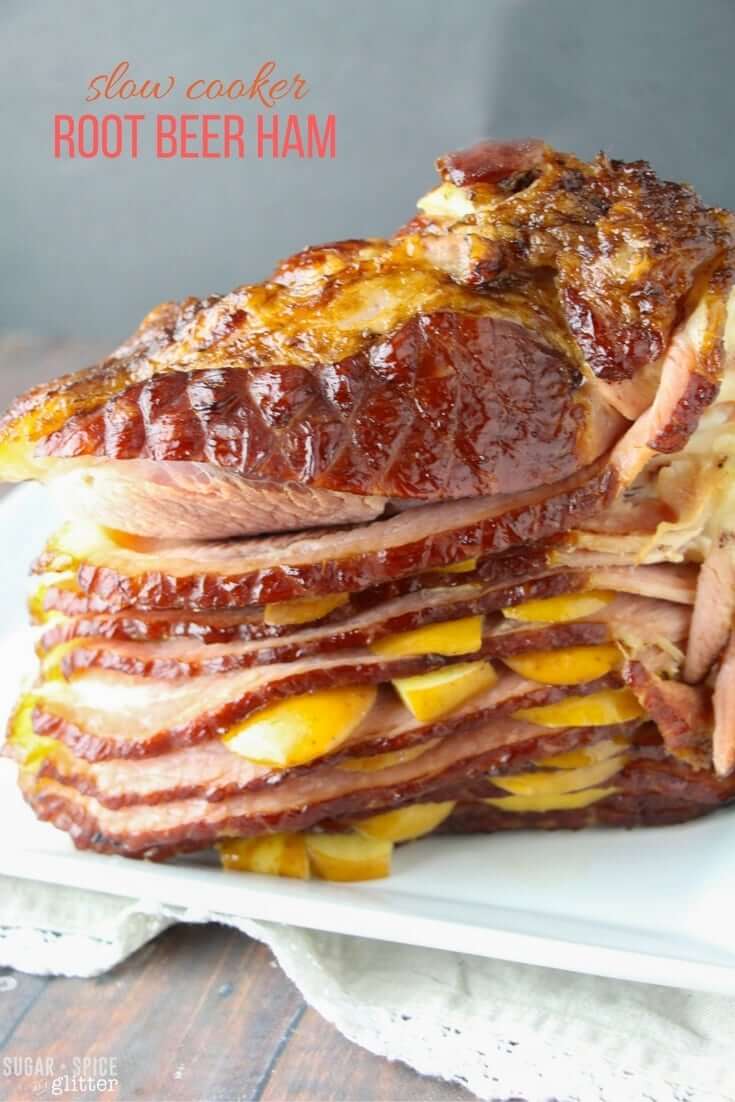 Root Beer Glazed Spiral Ham
