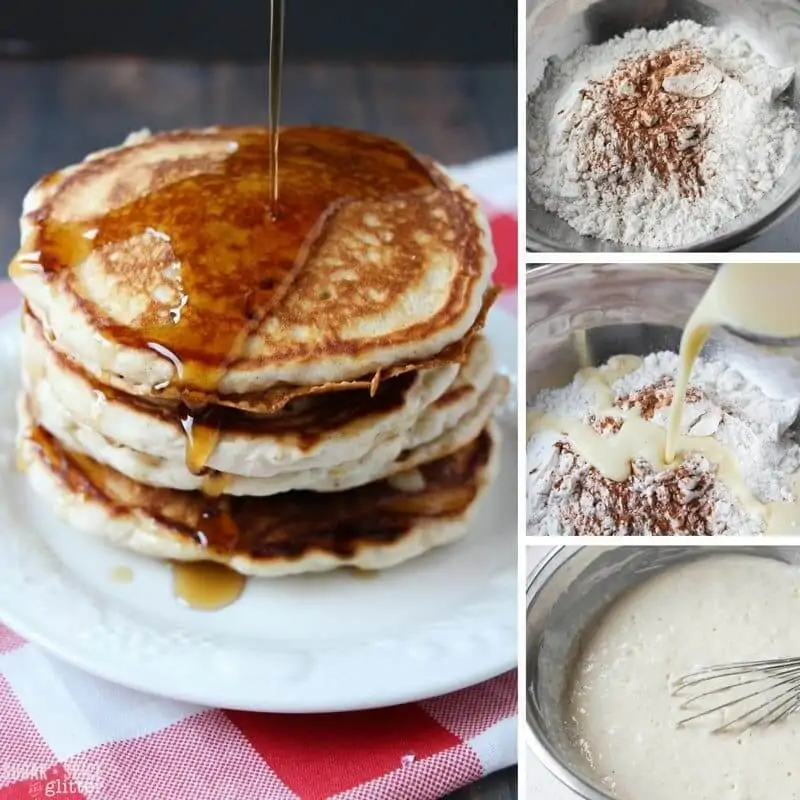 How to make easy eggnog pancakes for a festive holiday breakfast