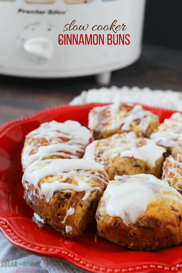 How to make cinnamon buns in the slow cooker - so simple kids can make it for an easy mother's day breakfast