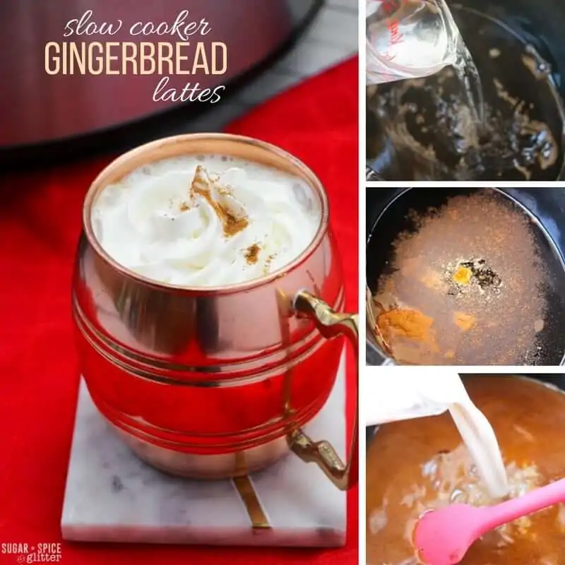 How to make perfect slow cooker gingerbread lattes