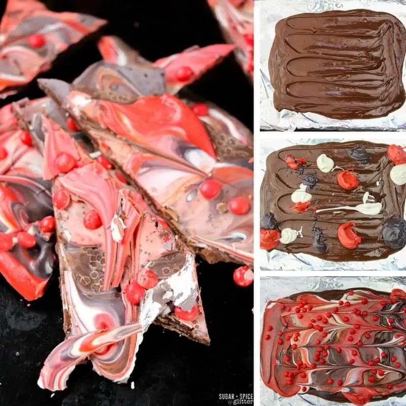 How to make cinnamon heart bark for a homemade Valentine's Day candy