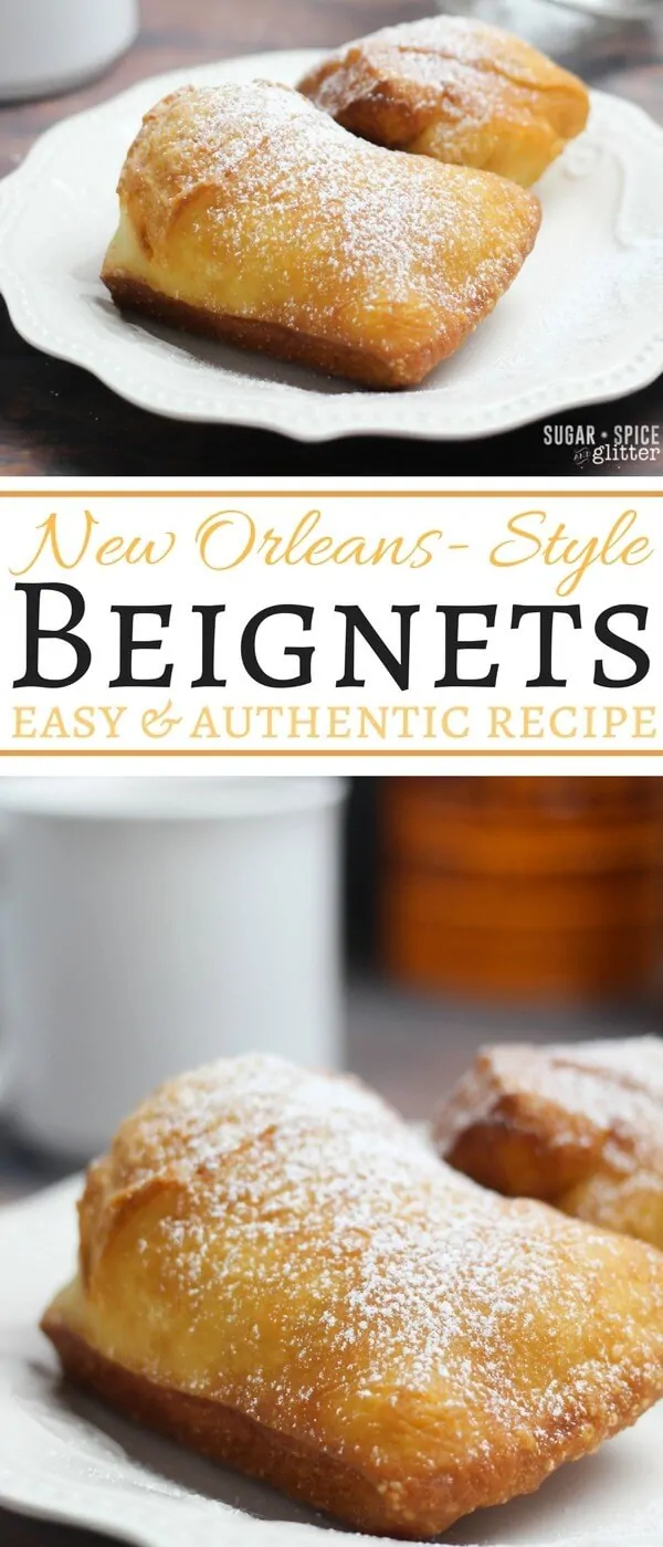 How to make New Orleans-style Beignets, an easy and authentic recipe that will transport you straight to Bourbon Street. Perfect for Mardi Gras, a special family brunch, or any gathering of friends. These homemade donuts pair perfectly with a great cup of coffee