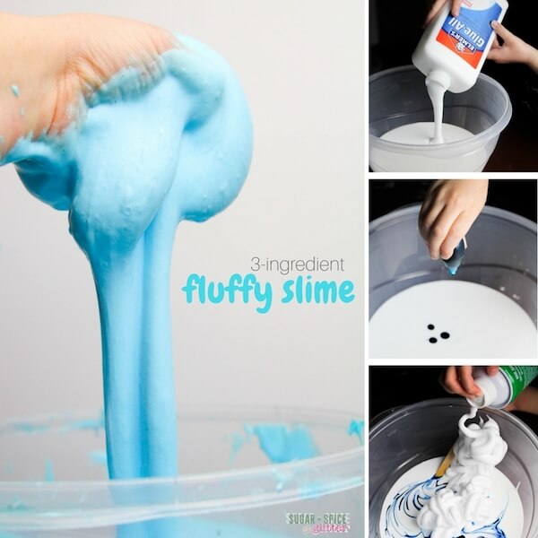 How to make fluffy slime with just 3 ingredients - the perfect simple slime recipe